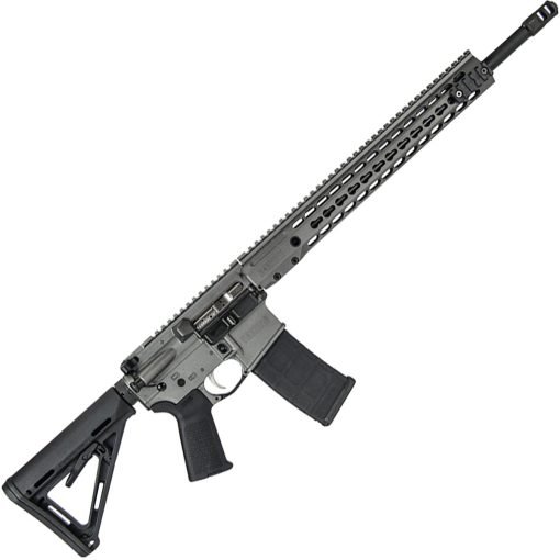 Barrett REC7 Gen II DI DMR 5.56mm NATO 18in Tungsten Grey Cerakote Semi Automatic Rifle - 20+1 Rounds